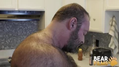 Bearfilms Hung Bears Brad Kalvo and Kosher Pig After Blowjob