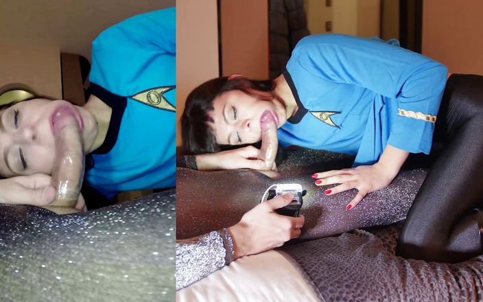 Nylon Xtreme: Sonya Durganova em Star Trek - Spock de meia-calça