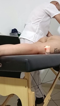 Hot Candle and Oil Massage