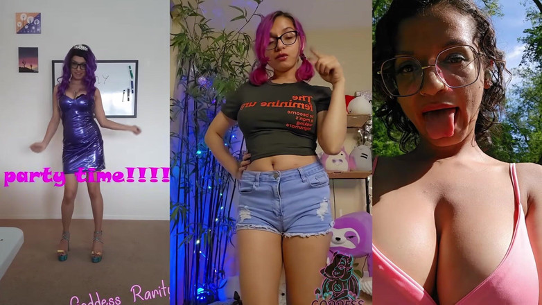 Goddess Rarity: Si cantik rarity melucuti pakaian barunya sambil bugil