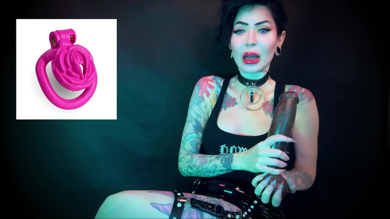 Baal Eldritch: Tarefa de locktobet para maricas: Clitty Chastity e Grandes Paus...