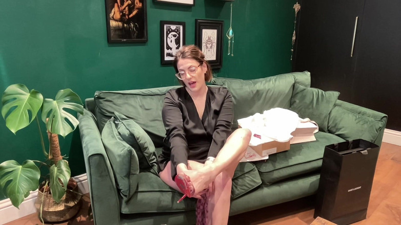 Countess diamond: Повоз обуви Findom