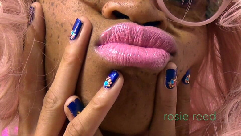 Rosie Reed: Lábios rosa de chiclete