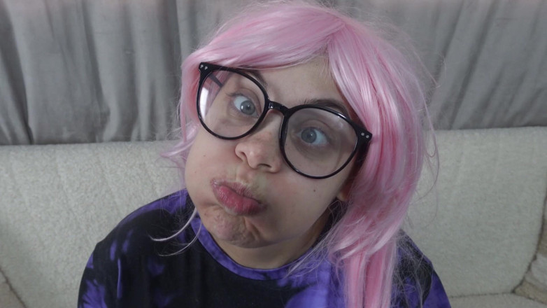 AmayaMori: Wajah konyol ahegao adik tiriku dientot habis-habisan