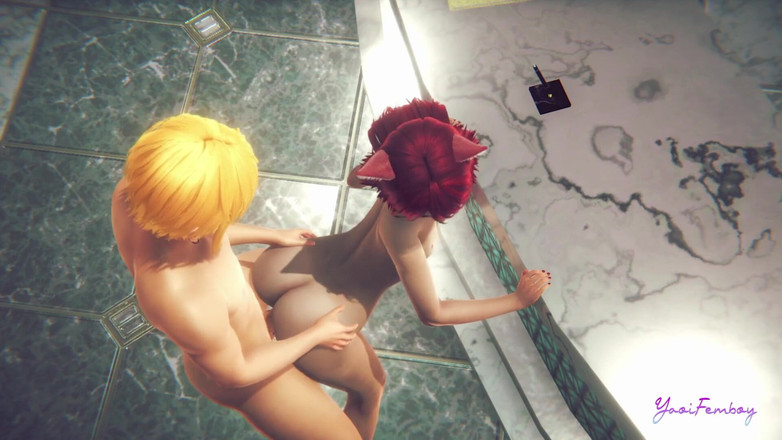 Yaoitube: Yaoi Femboy Erito - 공을 빨고 따먹히는 Erito