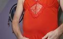 Fantasies in Lingerie: Ik heb deze sexy kleine Lacey Red Bodysuit opgepikt