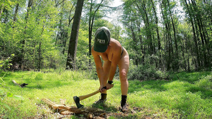 Sammi Starfish: 裸体伐木工