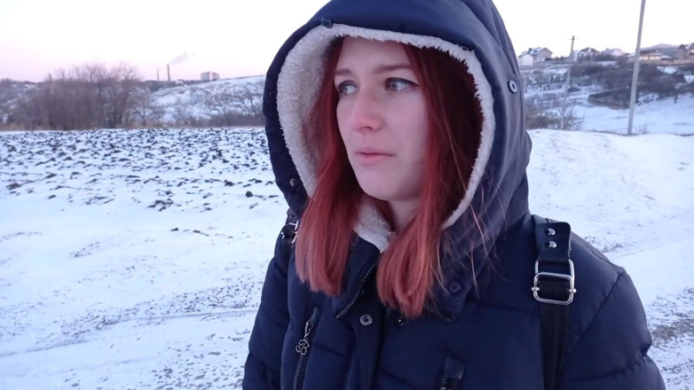 SweetAndFlow: Outdoor-sex im winter - typ fickt mich hart