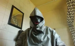Me Jameschris Playing in My Chemical Suit Top and Masks