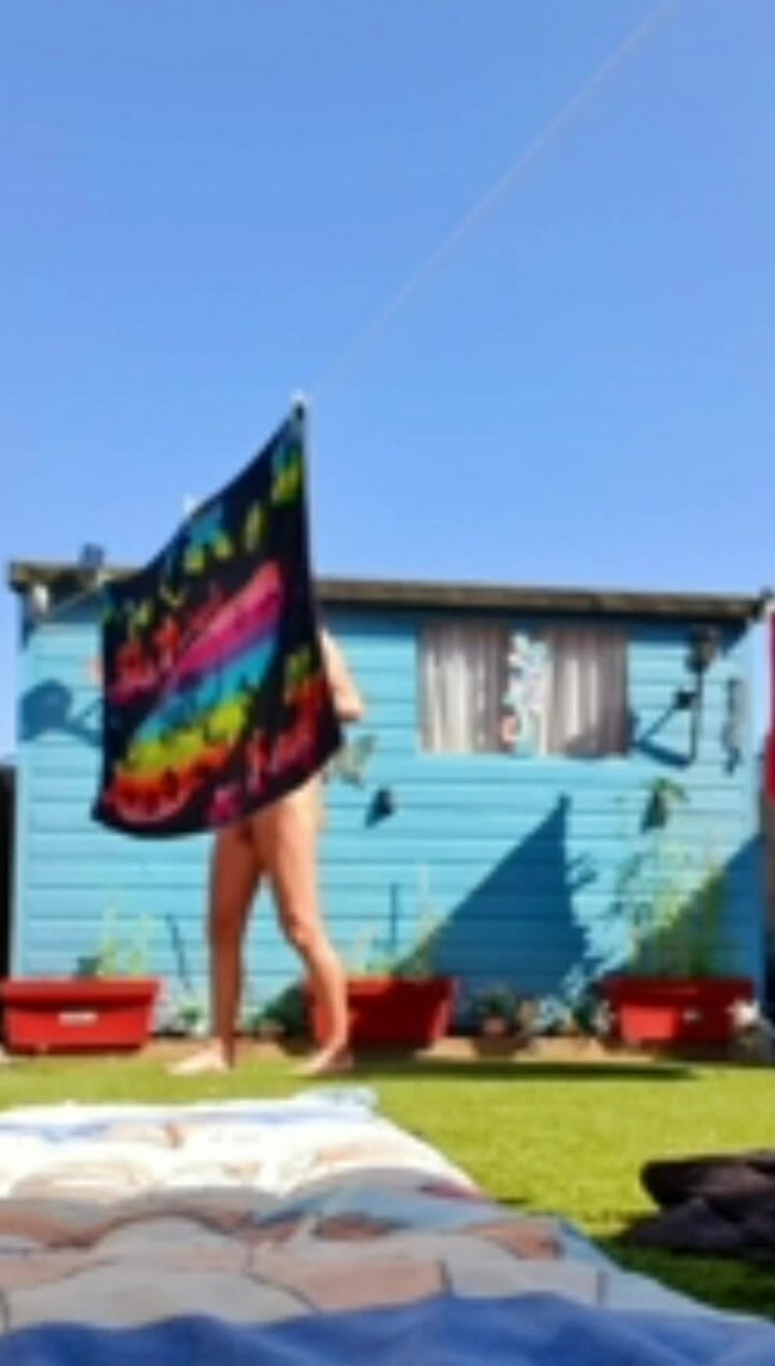 MaleModel: Outside Naked (garden) Compilation