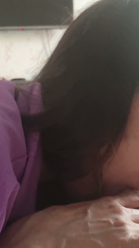 Step Sister Loves to Suck My Little Sweet Cock