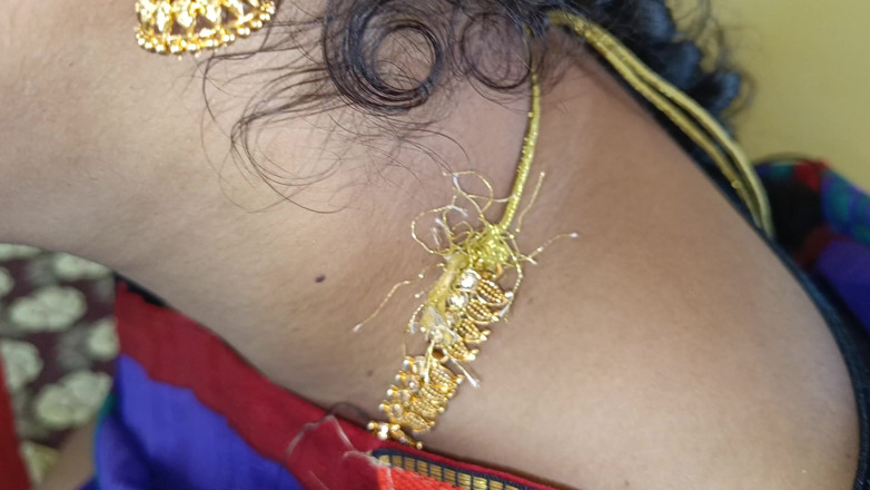 Palani69: Blue sari hausfrau jerry red süße lippen