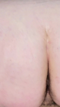 Grossa branca gordinha milf recebe grande bunda aberta - grande carga insade