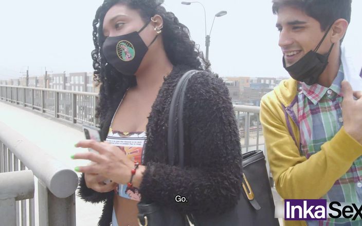 Inka productions: Bailarina seduce a una chica negra peruana