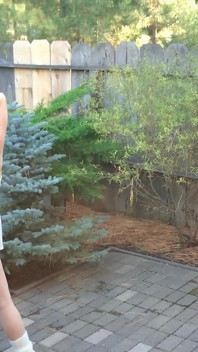 Sunny Lane açık havada Tahoe Gölü'nde azdırıyor!