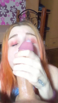 Sensual mamada para mi papi