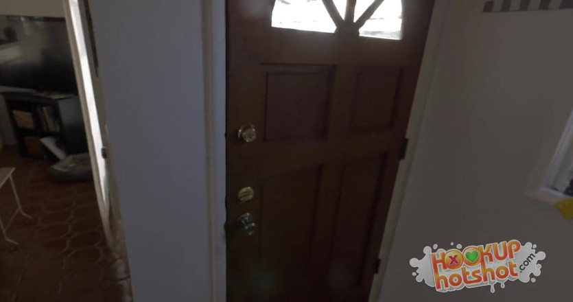 Hookup Hotshot: Ragazza bruna Aria Alexander ottiene i suoi buchi usati dal...