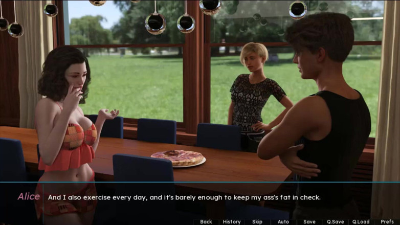 Visual Novels: Verano sin perfume parte 7 (ruta de la hermanastra)