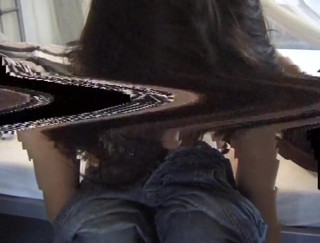 Gazongas: Sexy brunette gets her big boos sprayed with load