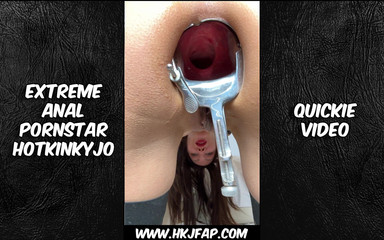 Hotkinkyjo: HKJFANS Amateur Style Films: 07.srpna 2024 Video rychlovka Gape, Speculum, Anál, Hkj, Hotkinkyjo, Prsa, Zadek,...