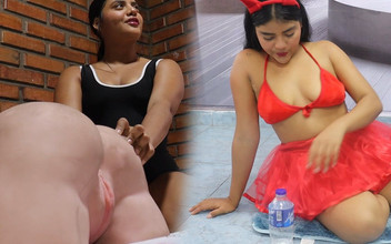 NatalyGirl: Seks di rumah kawan India terbaik saya berpakaian sebagai abang...