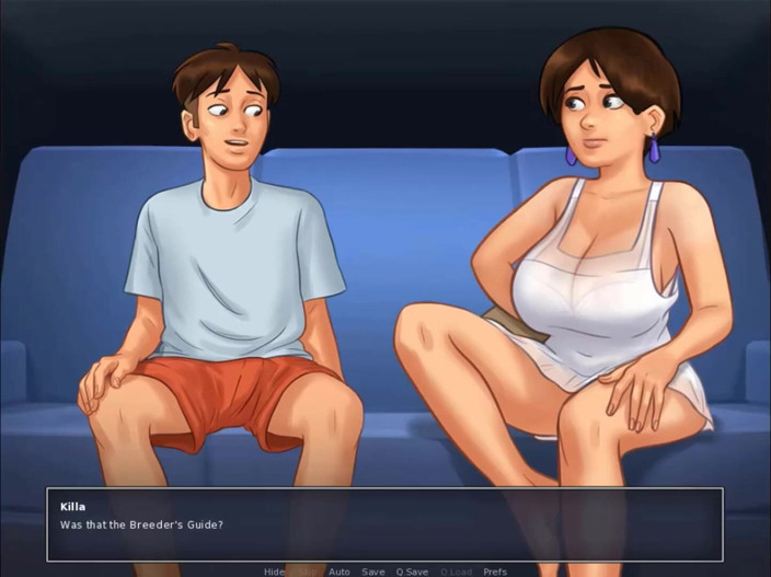 Cartoon Play: Summertime saga part 57 - uncontrollable desire fuck stepaunt
