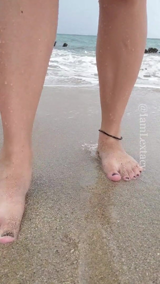 Princess Lextacy: Puerto Rico beach feet