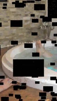 Lezdom Foot Worship in Jacuzzi