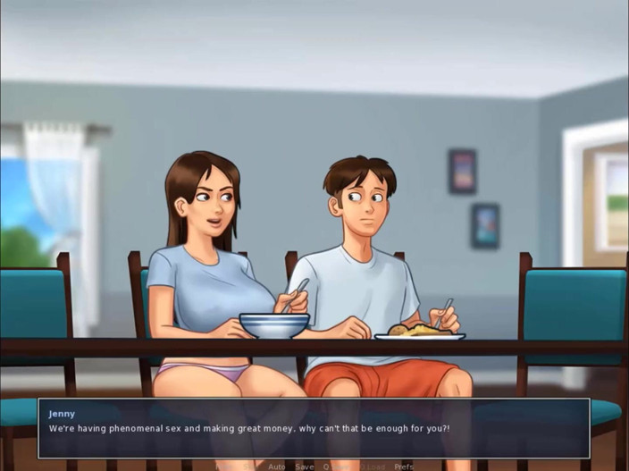 Cartoon Play: Summertime saga part 81 - hush, stepmother will hear you