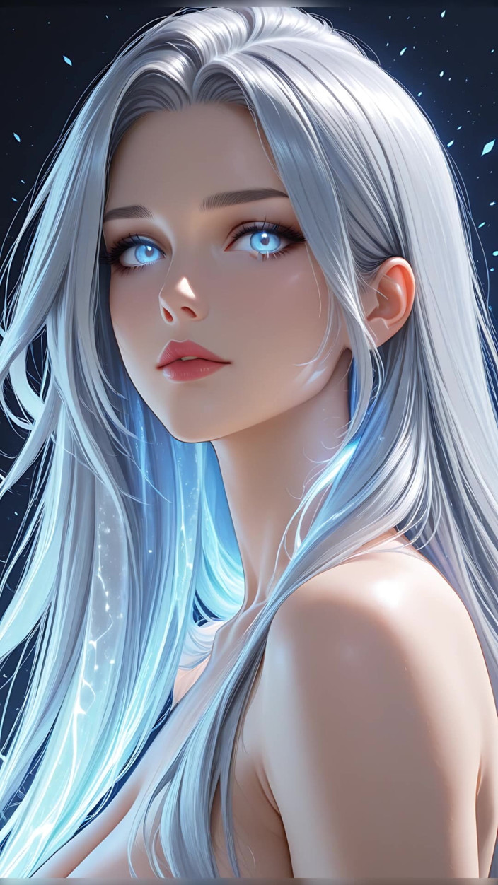 VelvetInk Studio: Real atlética mujer de belleza retrato elegante de fantasía Ai...