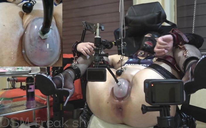BDSM Freak Show: Kinky Slavedoll R Vol.008 Primer plano: vacío de coño ... Chorros...