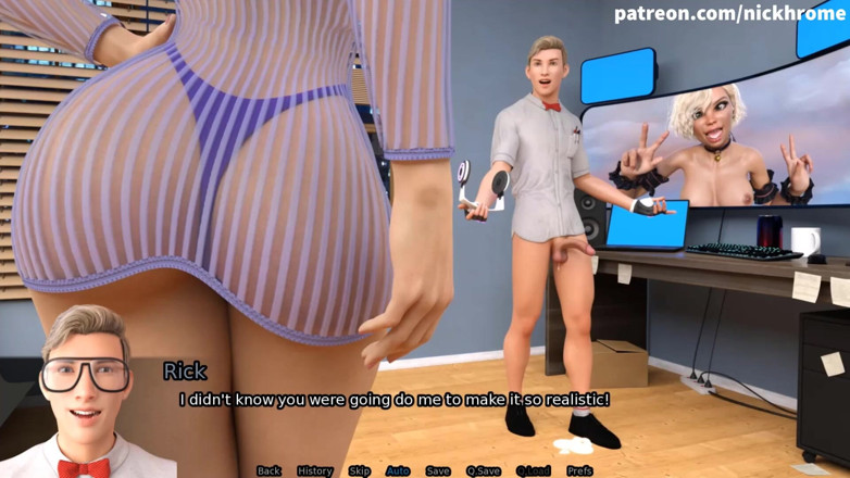 Visual Novels: SexBot 45 - hon gillar verkligen