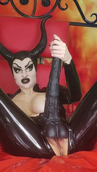 Satanás preto látex bruxa convoca satanás