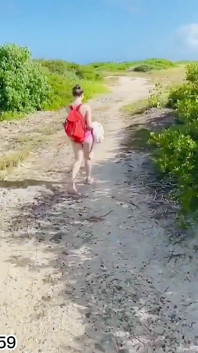 Jebanie na plaży karaibskiej, obciąganie, seks