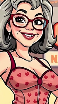 Hooters Cartoon Art