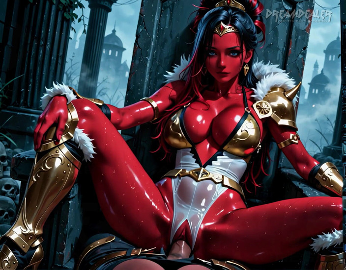 DreamDealer: Infernal Lust Is the Queen of Forbidden Fire, Luring Mortals...
