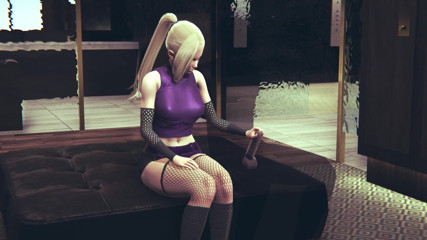 Waifu club 3D: Ino Yamanaka will jerk off your dick if you ask