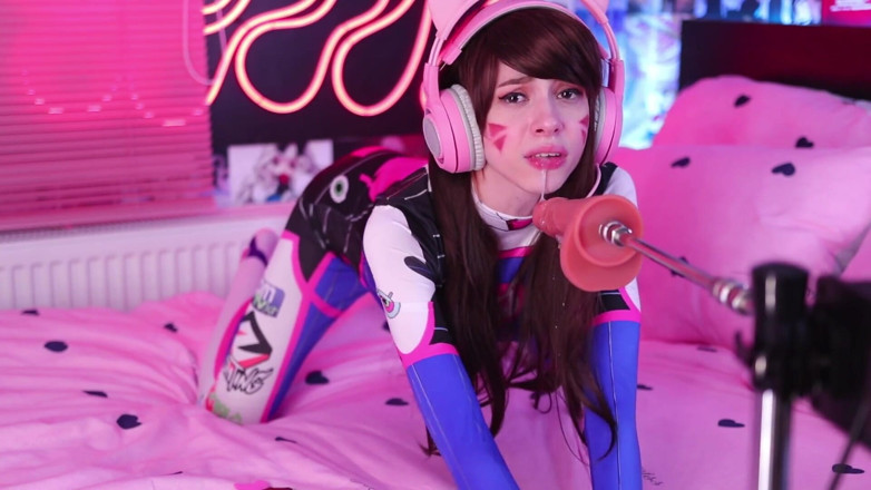 Yukki Amey: D.va Dva overwatch piloter knulla maskin