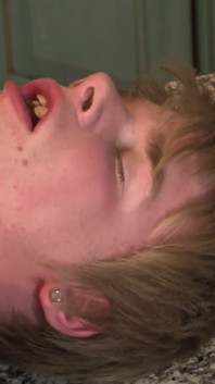 Young gay's fuck with each other in the kitchen