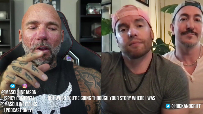 Raw and Uncensored with Masculine Jason: Porn Star Confessions - Rick and Griff (episod 132)