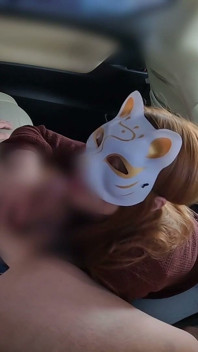 Car Sex Naked Next to the Husband