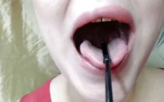 Coloque na minha boca até as bolas