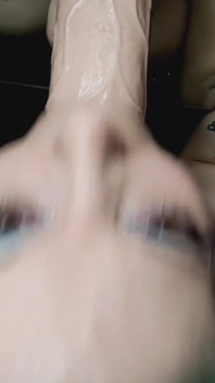 Sloppy Dildo BJ
