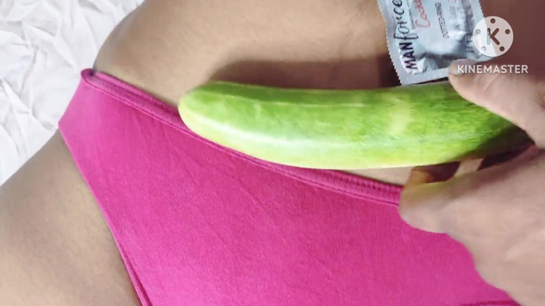 Lovely_lovely: Indian Sexy Collage Girl Cucumber Masturbate and Fucking Hard with...