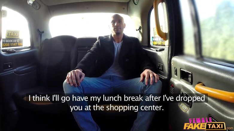 Female Fake Taxi: Female Fake Taxi - Ozzie Tourist Cums in Blondes Mouth