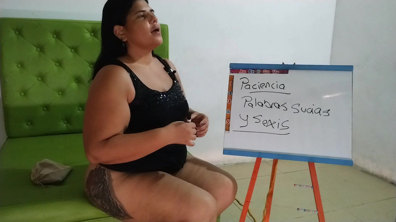 Adribella69: Seksowna pulchna Latina Talking Dirty JOI Mój pierwszy film daję...