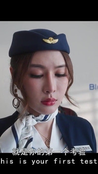 Modelmedia Asia - стюардеса blue Sky Airlines ep1