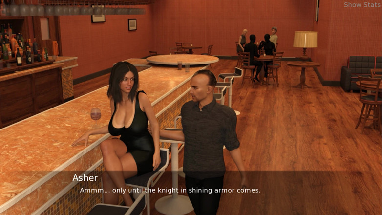 Porny Games: Project hot wife - Getting out to the pub (43)