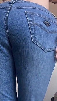Jeans Fetish Petite MILF Ass Butt Dance Tease