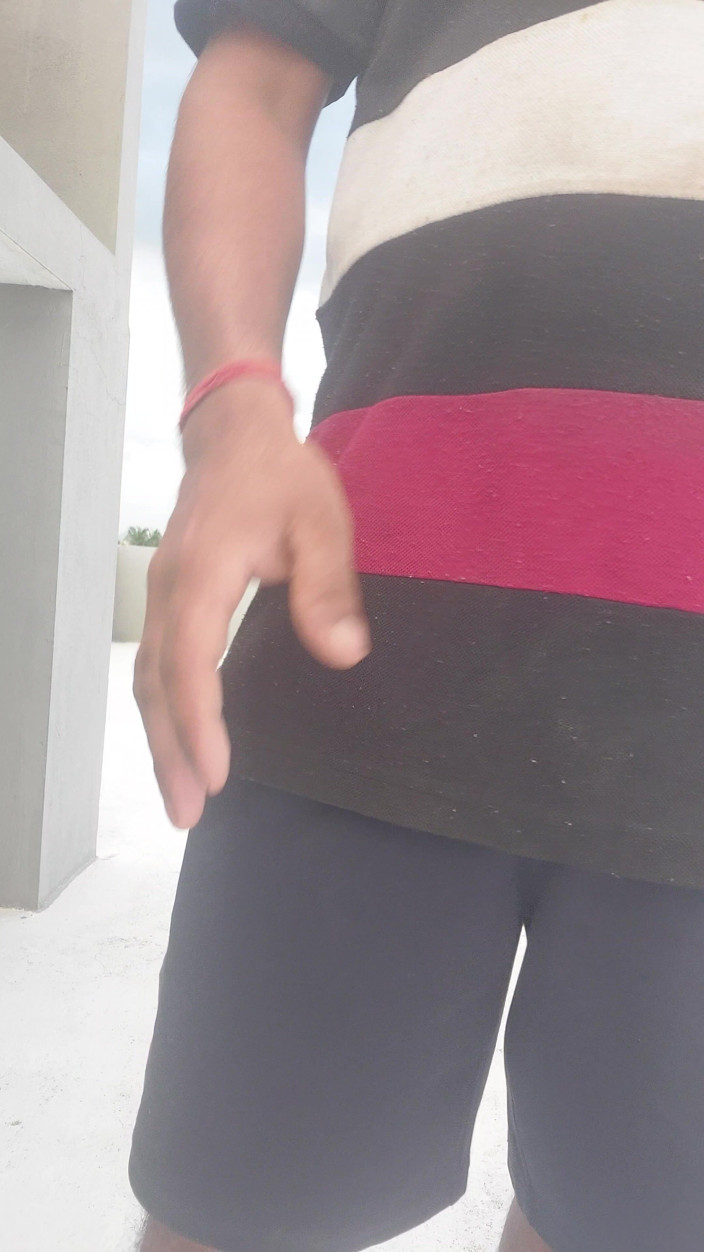 PujaRay2024: Today I went to the terrace and saw the aunty's...